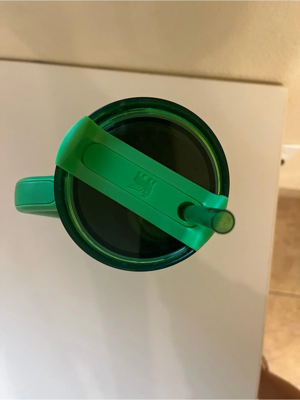 Starbucks x stanley Green Insulated Handle Travel Tumbler with Straw - Picture 3 of 6